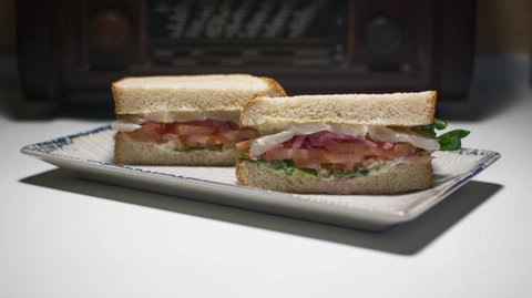 Vegetarian sandwich