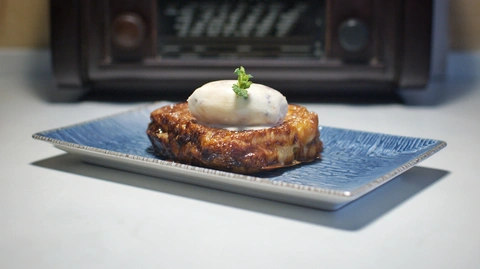 Torrija caramelizada